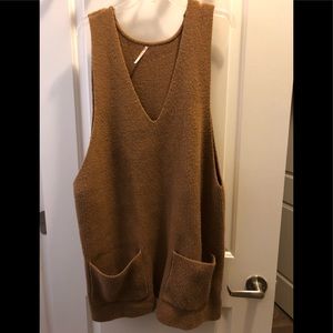 Free people sweater dress jumper